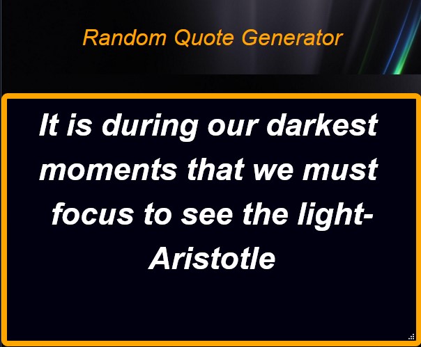 random-quote-generator